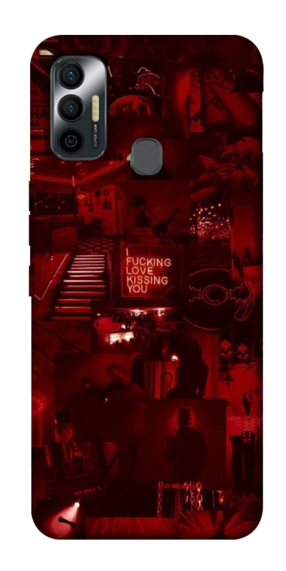 Чохол на TECNO Spark 7 Love collage ver.5 фото 1 з 1