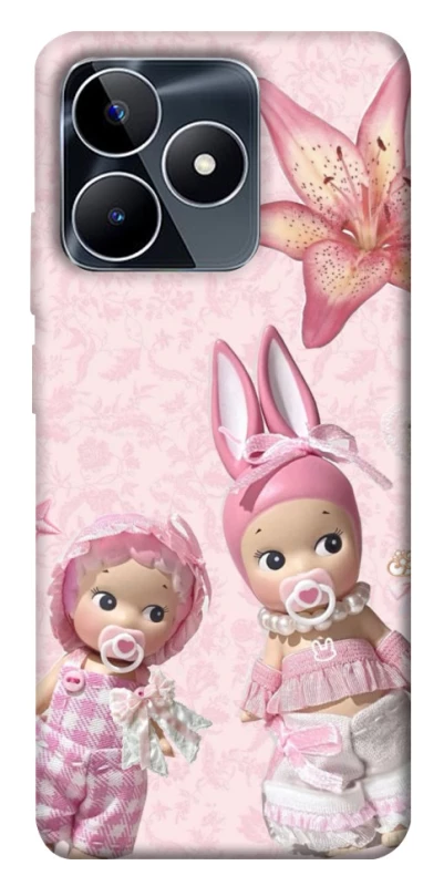 Чехол на Realme C53 Vintage Blossom Twins фото 1 из 1