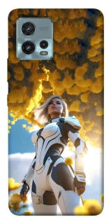 Чохол на Motorola Moto G72 Cyber space girl ver.3 фото 1 з 1