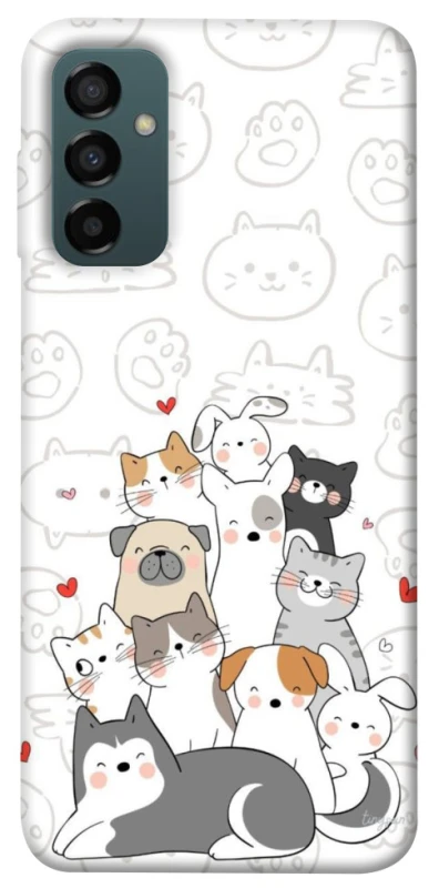 Чохол на Samsung Galaxy M34 5G Funny Pets фото 1 з 1