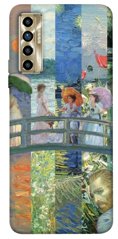 Чехол на TECNO Camon 17P Art collage ver.6 фото 1 из 1
