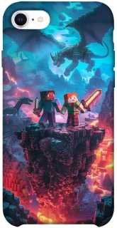 Чохол на Apple iPhone SE (2020) Minecraft v3 фото 1 з 1