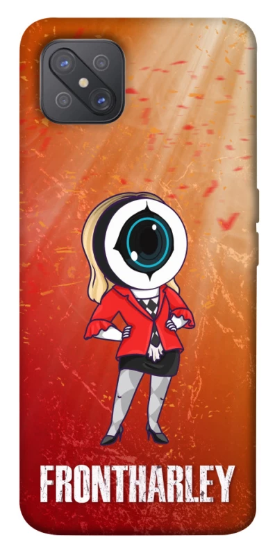 Чехол на Oppo A92s FrontHarley v2 фото 1 из 1