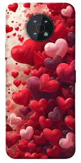 Чехол на Nokia G50 Many hearts фото 1 из 1