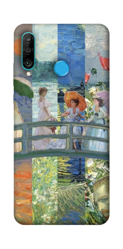 Чехол на Huawei P30 lite Art collage ver.6 фото 1 из 1