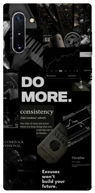 Чохол на Samsung Galaxy Note 10 Do more фото 1 з 1