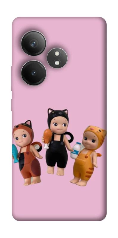 Чохол на Realme GT Neo 6 SE Cat Cafe Trio фото 1 з 1
