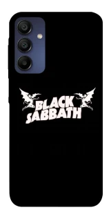 Чехол на Samsung Galaxy A15 4G/5G Black Sabbath logo ver.2 фото 1 из 1