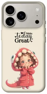 Чехол на Apple iPhone 18 Pro Make today great фото 1 из 2