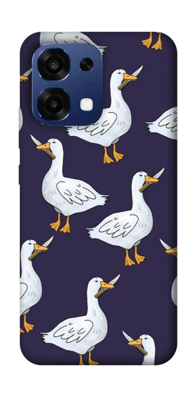 Чохол на Oppo A6 Pro 4G/5G Гуси з претензією фото 1 з 2