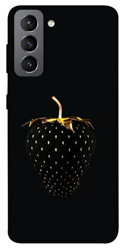 Чохол на Samsung Galaxy S21 FE Чорна полуниця фото 1 з 1