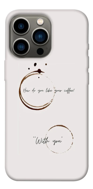 Чохол на Apple iPhone 13 Pro (6.1") Coffee with you фото 1 з 1