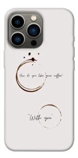 Чехол на Apple iPhone 13 Pro (6.1") Coffee with you фото 1 из 1