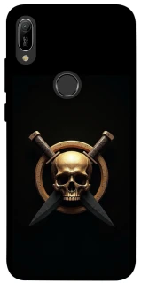 Чохол на Huawei Y6 (2019) Golden Skull фото 1 з 1