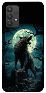 Чехол на Samsung Galaxy A32 (A325F) 4G Волк под луной фото 1 из 1