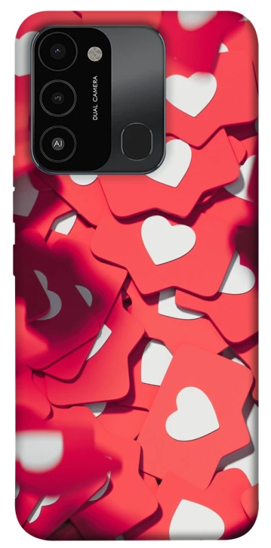Чехол на TECNO Spark 8C Love aesthetic ver.2 фото 1 из 1