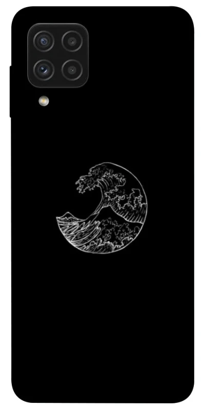 Чохол на Samsung Galaxy A22 4G Black tsunami фото 1 Чохол на Samsung Galaxy A22 4G Black tsunami фото 1 з 1