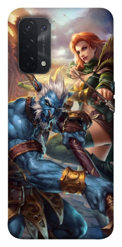 Чохол на Oppo A54 5G / A74 5G Dota heroes фото 1 з 1