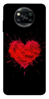 Чехол на Xiaomi Poco X3 NFC / Poco X3 Pro Splash heart фото 1 из 1