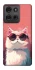 Чохол на Motorola Moto G75 Сat with glasses фото 1 з 1