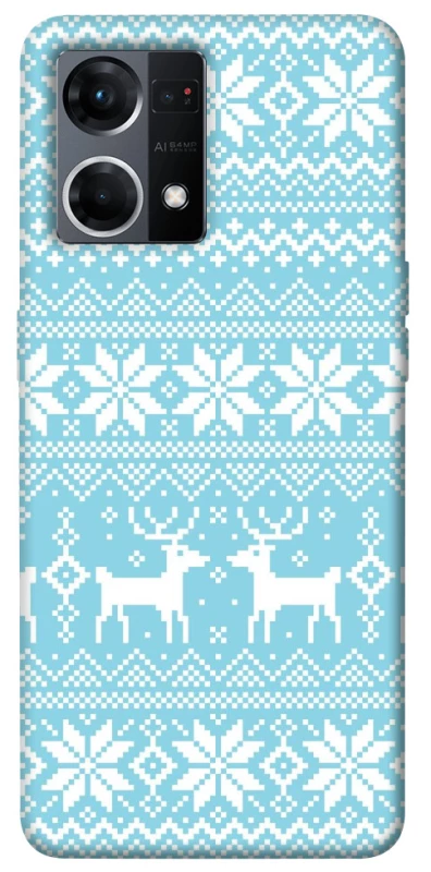 Чохол на Oppo Reno 7 4G Новорічний v10 фото 1 з 1