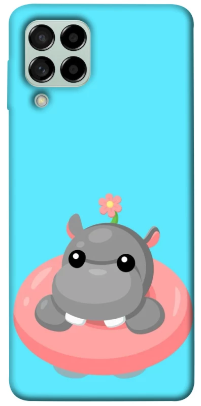 Чохол на Samsung Galaxy M53 5G Adopt Me Hippo Floatie фото 1 з 1