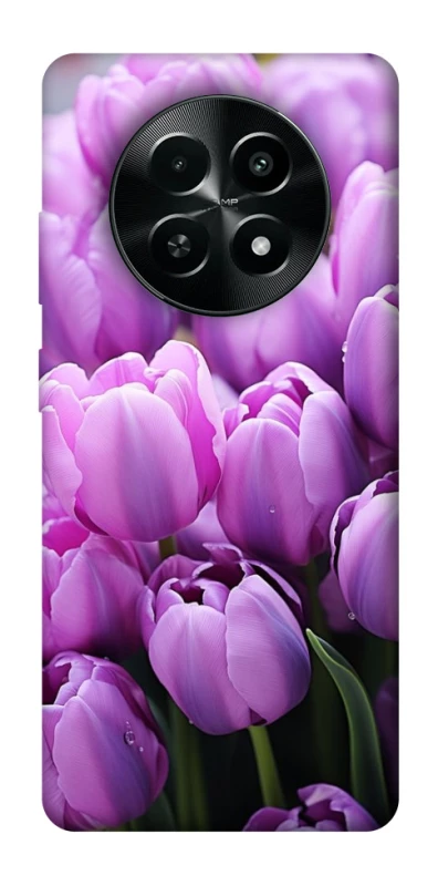 Чохол на Realme Narzo 70x Фіолетові тюльпани фото 1 з 1