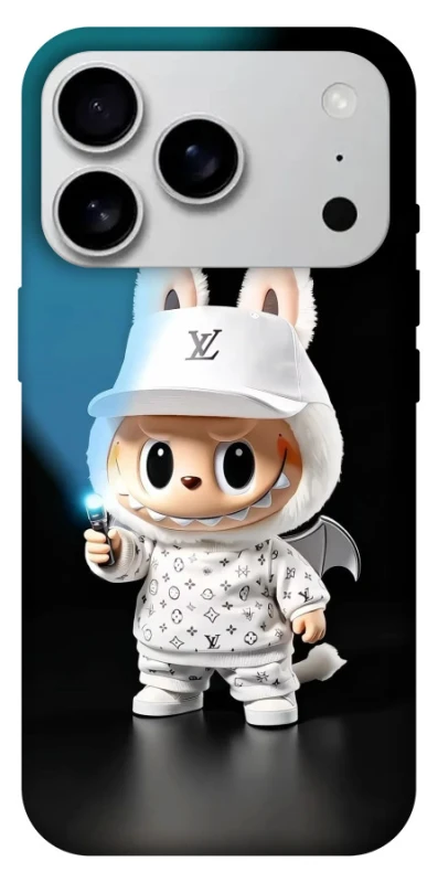 Чохол на Apple iPhone 17 Pro Max (6.9") Labubu with flashlight ver.1 фото 1 з 1