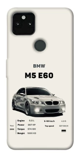 Чохол на Google Pixel 5A BMW M5 E60 фото 1 з 1