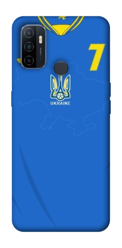 Чехол на Oppo A53 / A32 / A33 UA-Football ver.4 фото 1 из 1
