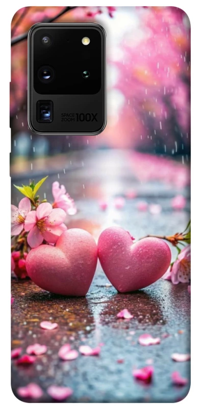 Чохол на Samsung Galaxy S20 Ultra Pink heart фото 1 з 1