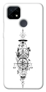 Чехол на Realme C21 Tattoo ver.7 фото 1 из 1