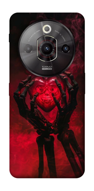 Чохол на ZTE Nubia Focus Pro Heart in the hands of a skeleton фото 1 з 1