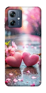 Чохол на Motorola Moto G54 Power Pink heart фото 1 з 1