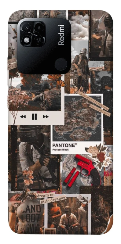 Чохол на Xiaomi Redmi 10A PUBG Collage фото 1 з 1