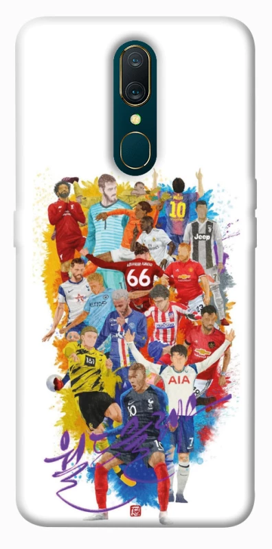 Чохол на OPPO F11 / A9 / A9X Football Abstract v2 фото 1 з 1