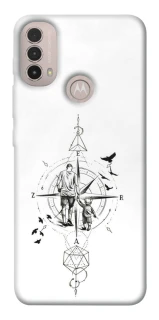 Чехол на Motorola Moto E40 Tattoo ver.9 фото 1 из 1