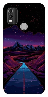 Чехол на Nokia C21 Plus Cyber mountain фото 1 из 1