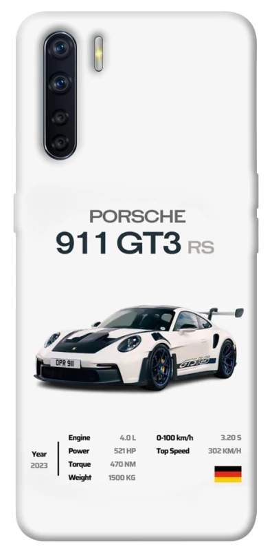 Чохол на Oppo A91 Porsche 911 GT3 фото 1 з 1