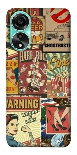 Чохол на Oppo A78 4G Retro collage ver.2 фото 1 з 1