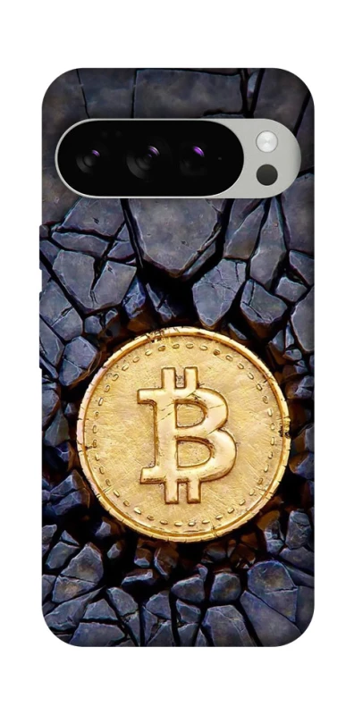 Чехол на Google Pixel 10 Pro Bitcoin cracks фото 1 из 1