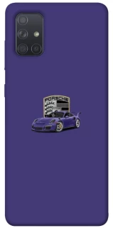 Чехол на Samsung Galaxy A71 Porsche purple фото 1 из 1