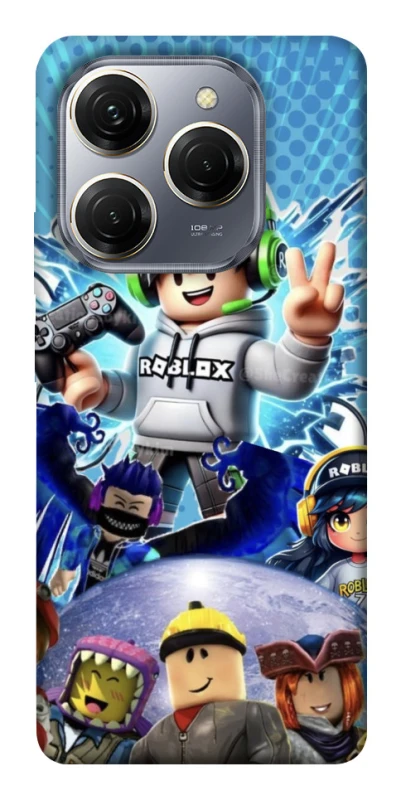 Чехол на TECNO Spark 20 Pro Roblox collage ver.3 фото 1 из 1