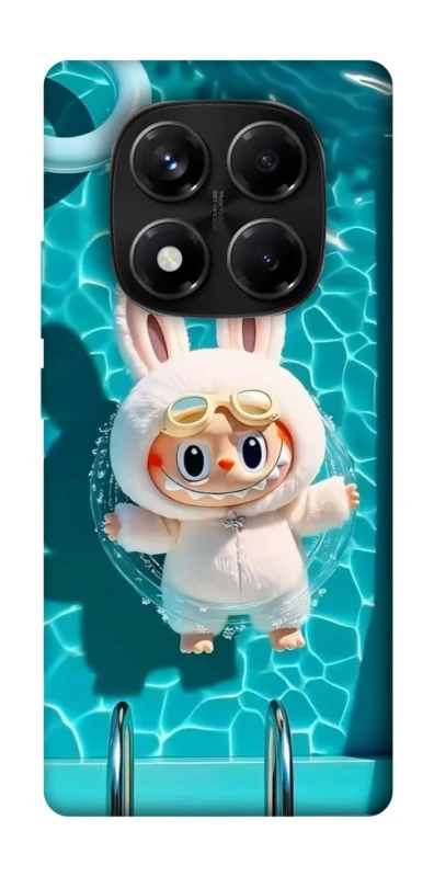 Чохол на Xiaomi Redmi Note 14 Pro 5G Labubu in the pool ver.2 фото 1 з 1