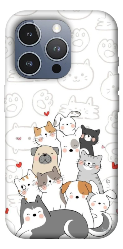 Чохол на Apple iPhone 16 Pro Max Funny Pets фото 1 з 1