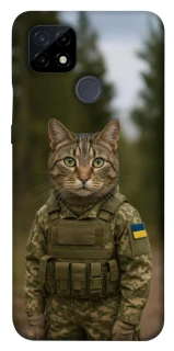 Чехол на Realme C21 Кот защитник фото 1 из 1