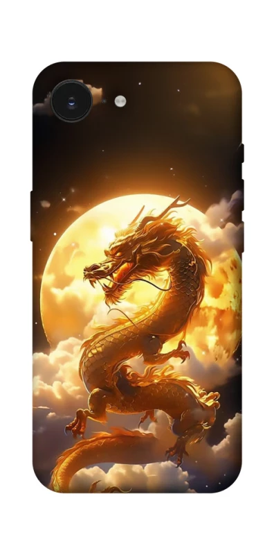 Чехол на Apple iPhone 16e (6.1") Golden Dragon фото 1 из 1