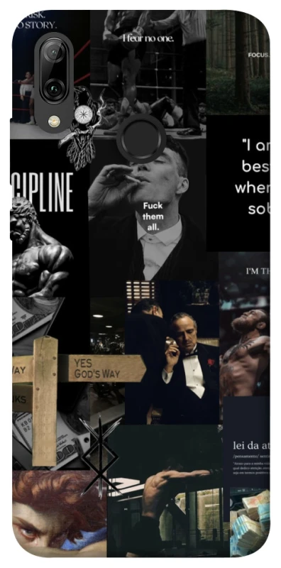 Чохол на Huawei P Smart (2019) Men's style v2 фото 1 з 1