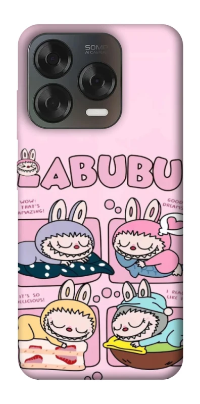 Чохол на ZTE Blade V70 Design Labubu Dreams Collage фото 2 з 2