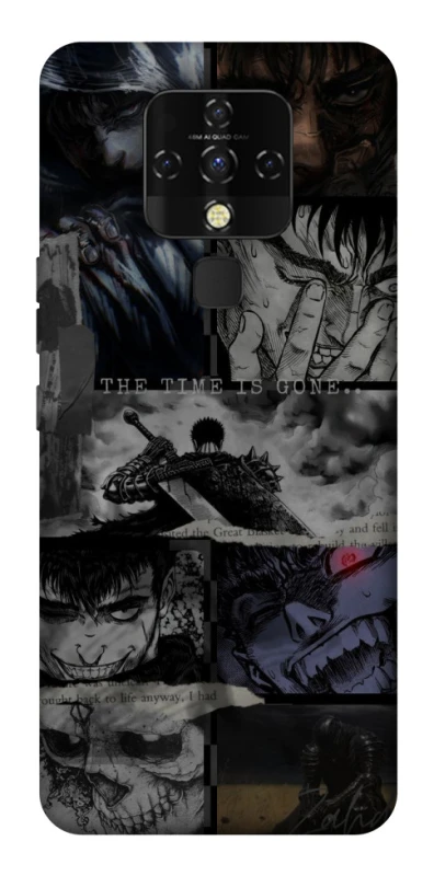 Чохол на TECNO Camon 16 SE Berserk collage ver.3 фото 1 з 1